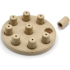 image:imageOutward Hound by Nina Ottosson Dog Brick  Interactive Treat Puzzle Enrichment Toy Level2 IntermediateDog Smart Composite Tan